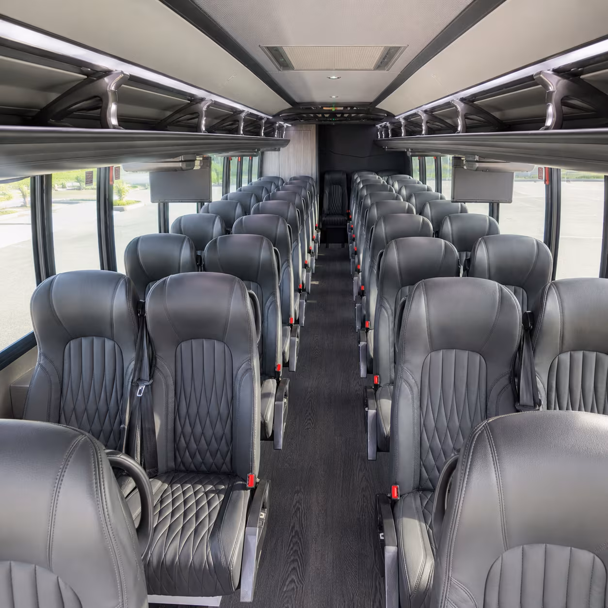 35 passenger minibus interior