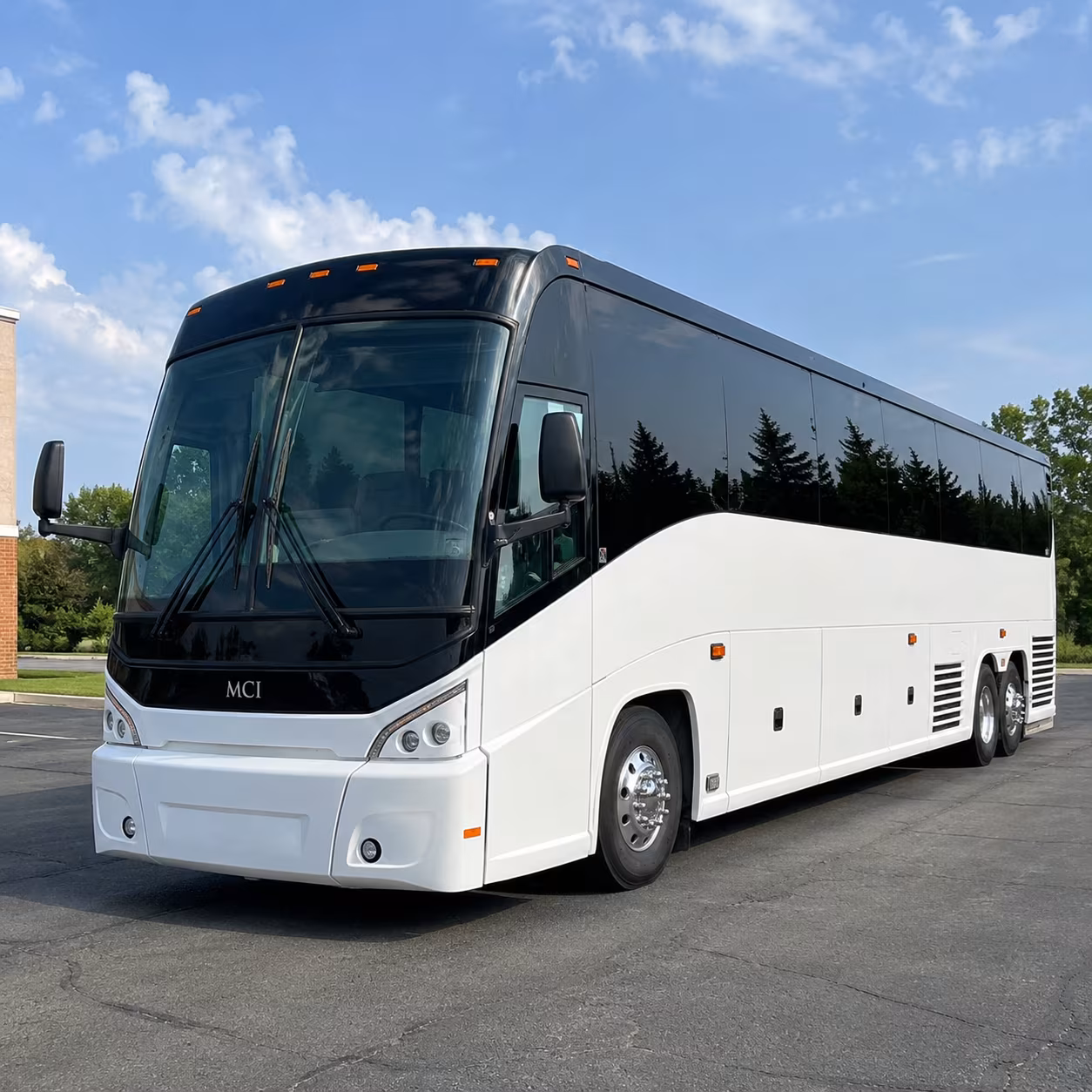 bus rental options for castle rock trips