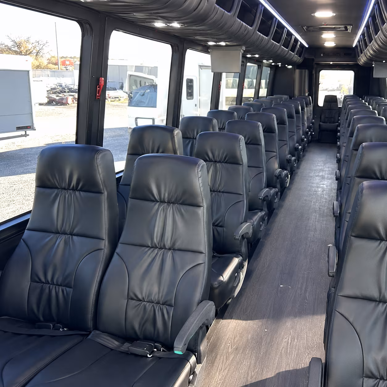 castle rock airport transportation onboard seating