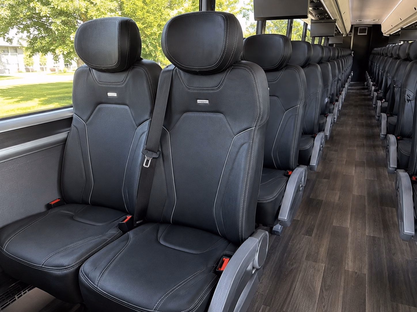 castle rock religious group transportation onboard seating