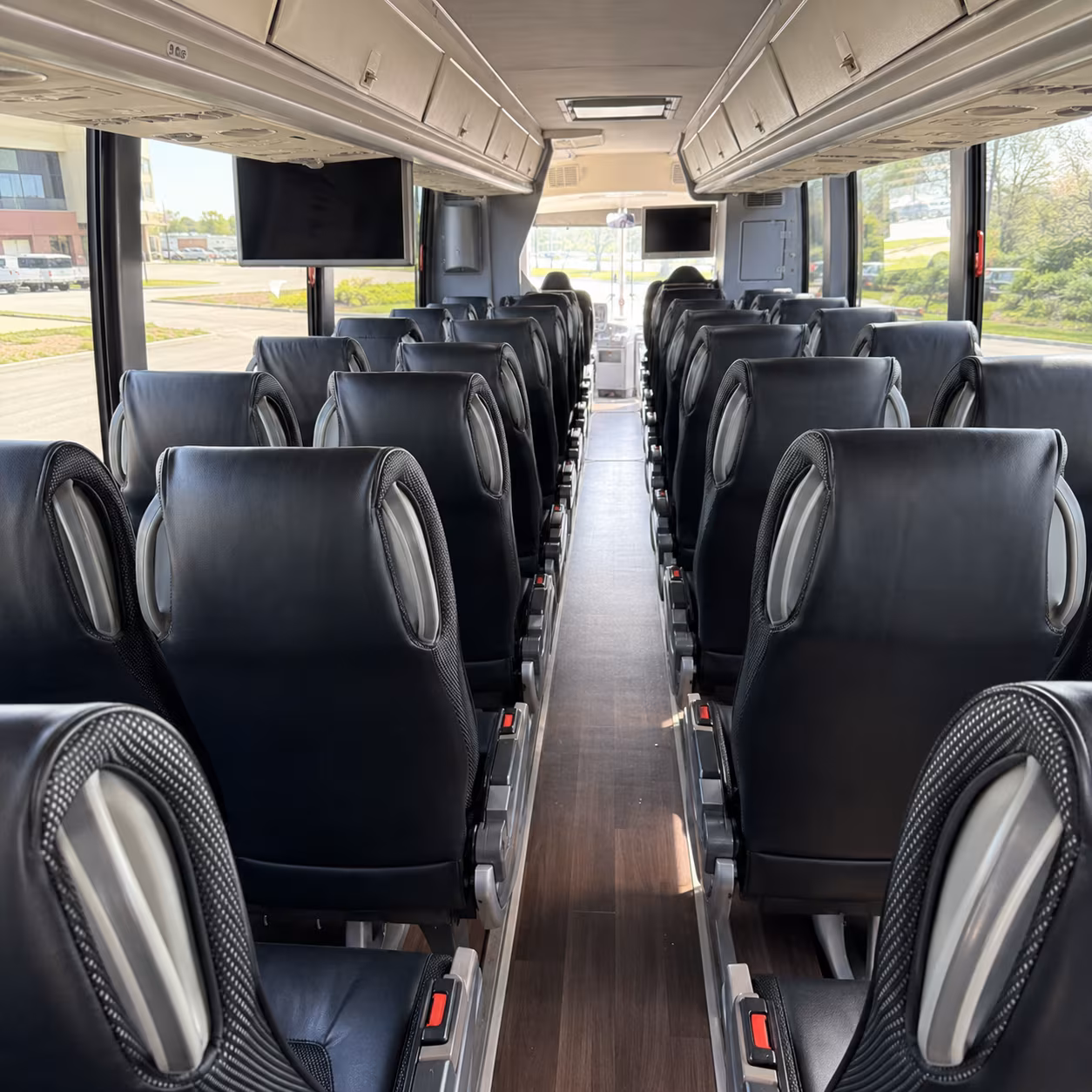 parker government and military charter bus rentals in parker