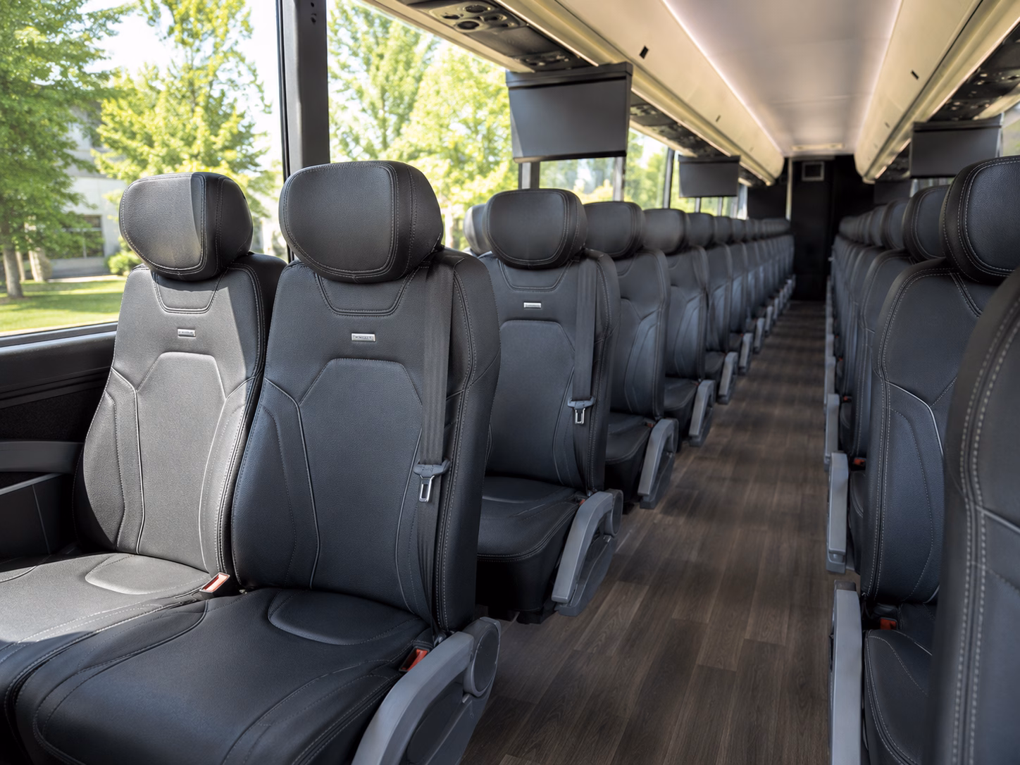 parker organize a parker corporate event with a charter bus