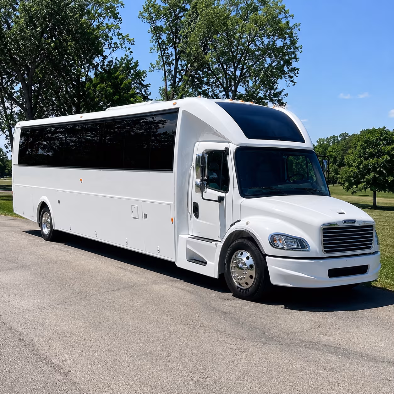 party bus transportation for castle rock area proms