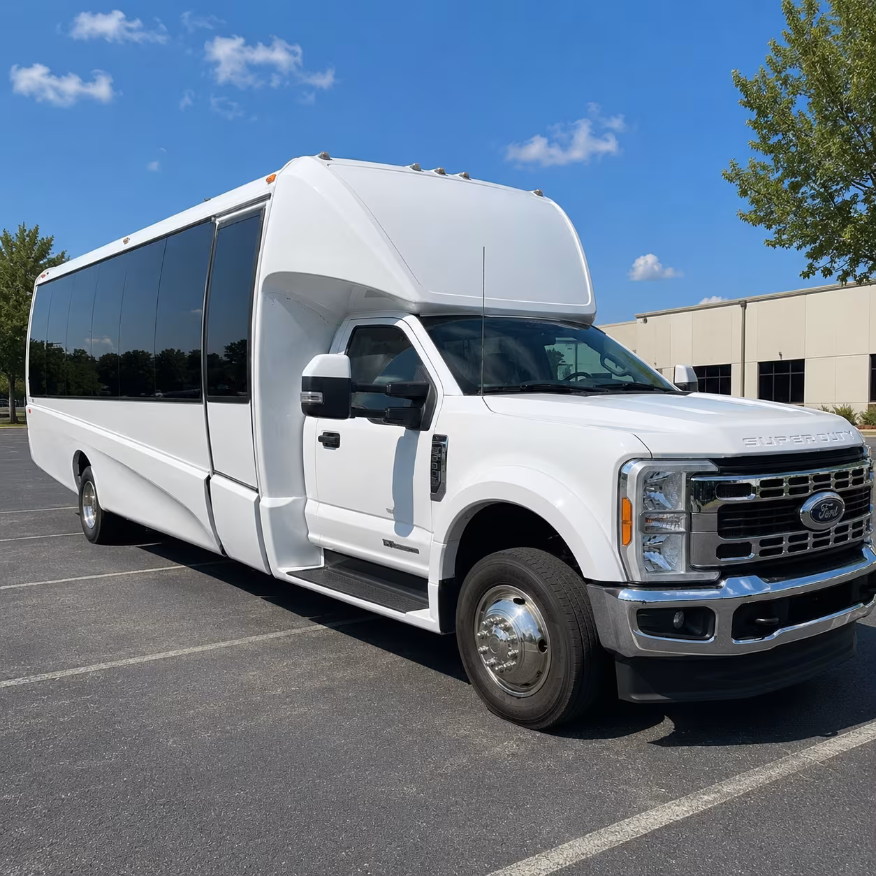 with so many rural venues near castle rock the right bus size matters