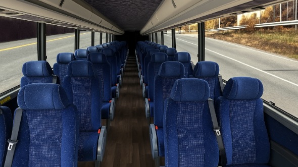 castle rock 18 passenger minibus inside