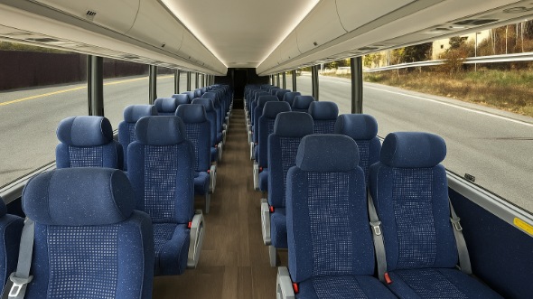 castle rock 28 passenger minibus inside