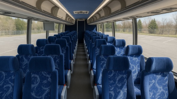 castle rock 50 passenger charter bus rental
