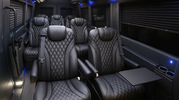 castle rock sprinter van with driver rental